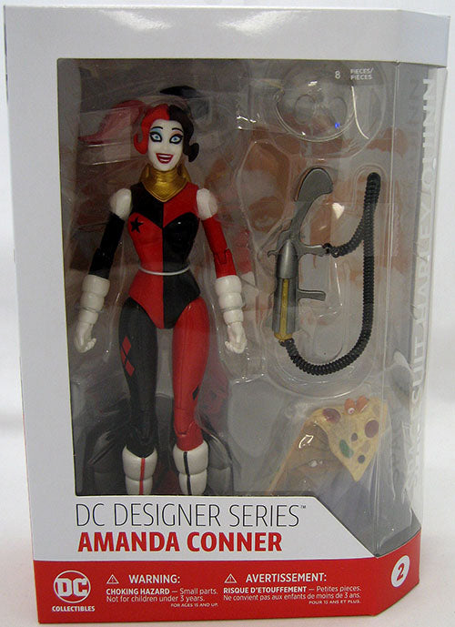 DC Designer Series 6 Inch Action Figure Amanda Conner Series - Spacesuit Harley Quinn