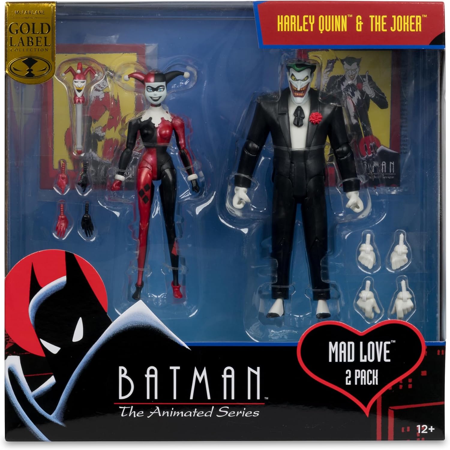 DC Direct Batman The Animated Series 7 Inch Action Figure 2-Pack