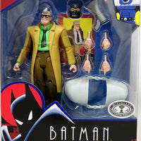 DC Direct Batman The Animated Series 7 Inch Action Figure BAF Lock-Up Exclusive - James Gordon Platinum