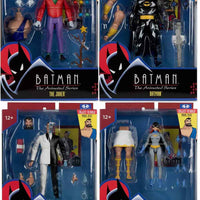 DC Direct Batman The Animated Series 6 Inch Action Figure BAF Maxie Zeus Exclusive - Set of 4 (BAF Maxie Zeus)