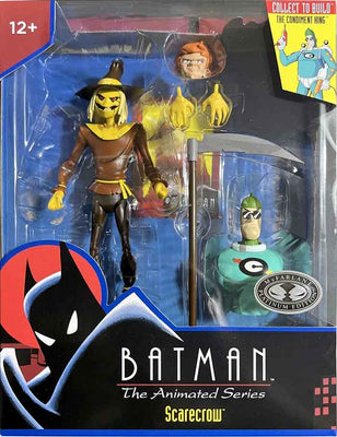 DC Direct Batman The Animated Series 7 Inch Action Figure BAF The Condiment King Exclusive - Scarecrow Platinum