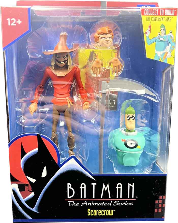 DC Direct Batman The Animated Series Inch Action Figure BAF The Condiment King Scarecrow