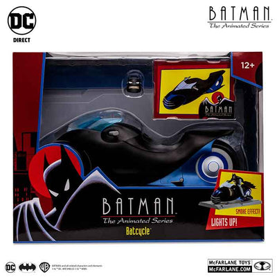 DC Direct Batman The Animated Series 6 Inch Scale Vehicle Figure Wave 1 - Batcycle