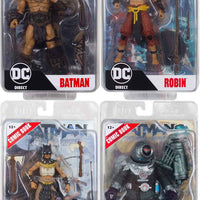 DC Direct Comic 7 Inch Action Figure Batman Wave 4 - Set of 4 (Batman - Robin - Batgirl - Freeze)