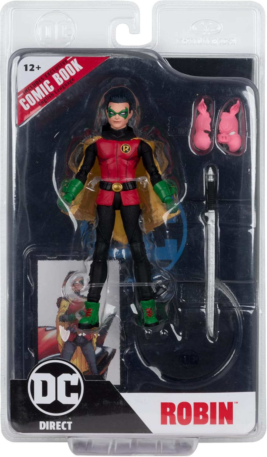 DC Direct Comic 7 Inch Action Figure Wave 6 - Robin (Batman: Reborn)