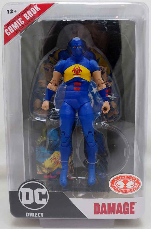 DC Direct Comic 7 Inch Action Figure Wave 8 Exclusive - Damage Red Pla ...