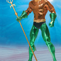 DC Direct Deluxe Collector Action Figures: Aquaman 13 inch (Previously Opened and Displayed)