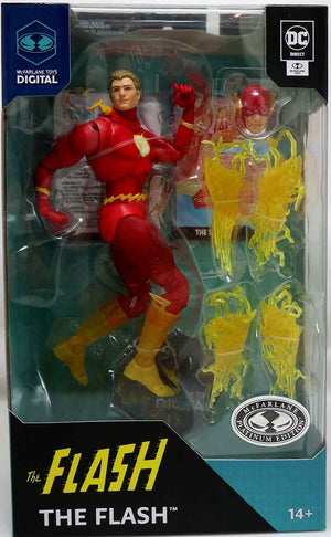 DC Direct Digital 7 Inch Action Figure Wave 3 Exclusive - The Flash Platinum