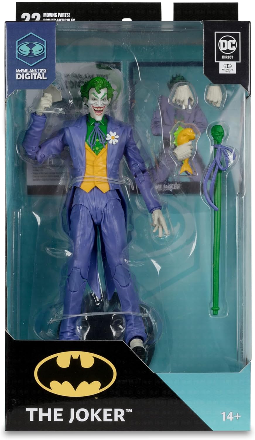 DC Direct Digital 7 Inch Action Figure Wave 3 - The Joker (DC: The Silver Age)