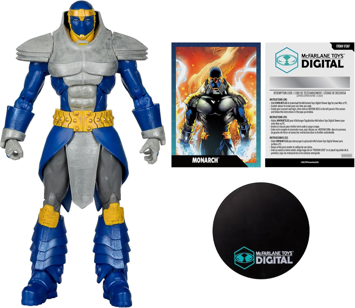 DC Direct Digital 7 Inch Action Figure Wave 5 - Monarch (DC Countdown ...