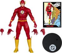 DC Direct The Flash #123 7 Inch Action Figure Page Punchers - The Flash Barry Allen