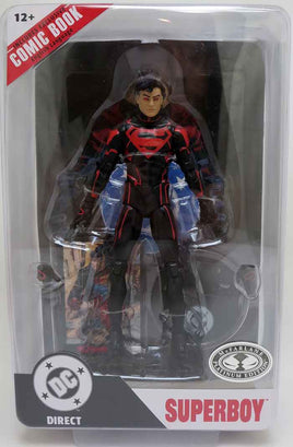 DC Direct With Comic 7 Inch Action Figure Wave 9 Exclusive - Superboy #1 Platinum