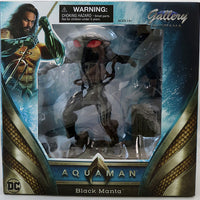 DC Gallery 9 Inch PVC Statue Aquaman Movie - Black Manta