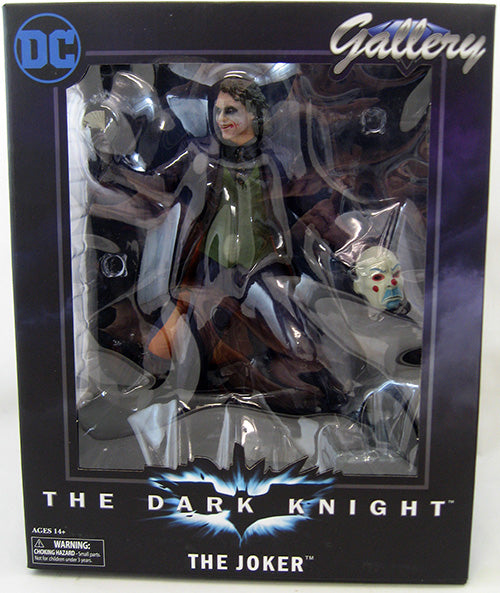 DC Gallery 9 Inch PVC Statue Batman The Dark Knight - Joker Reissue