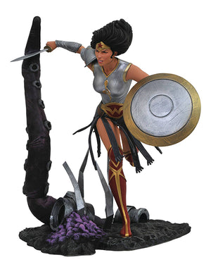 DC Gallery 9 Inch Statue Figure Wonder Woman - Metal Wonder Woman