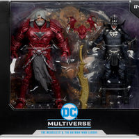 DC Multiverse 7 Inch Action Figure 2-Pack - Batman Who Laughs Knight Armor & The Merciless