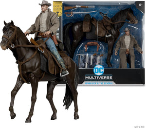 DC Multiverse 6 Inch Action Figure 2-pack Exclusive - Jonah Hex With The General Gold Label