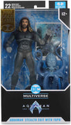 DC Multiverse Aquaman And The Lost Kingdom 7 Inch Action Figure Exclusive - Aquaman with Topo Gold Label