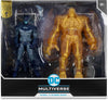 DC Multiverse Arkham City 7 Inch Action Figure 2-Pack Exclusive - Batman & Solomon Grundy Gold Label