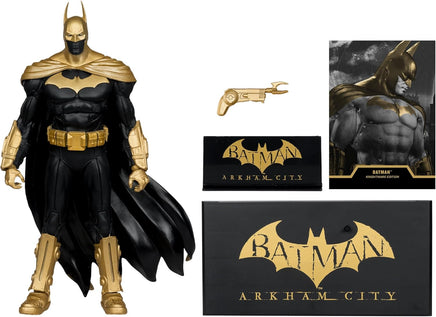 DC Multiverse Arkham City 7 Inch Action Figure Exclusive - Batman Knightmare Edition Gold Label