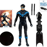 DC Multiverse 7 Inch Action Figure BAF Batmobile Series - Modern Nightwing