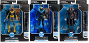 DC Multiverse 7 Inch Action Figure BAF Batmobile Series - Set of 3 (Nightwing - Batgirl - Batman Who Laughs)