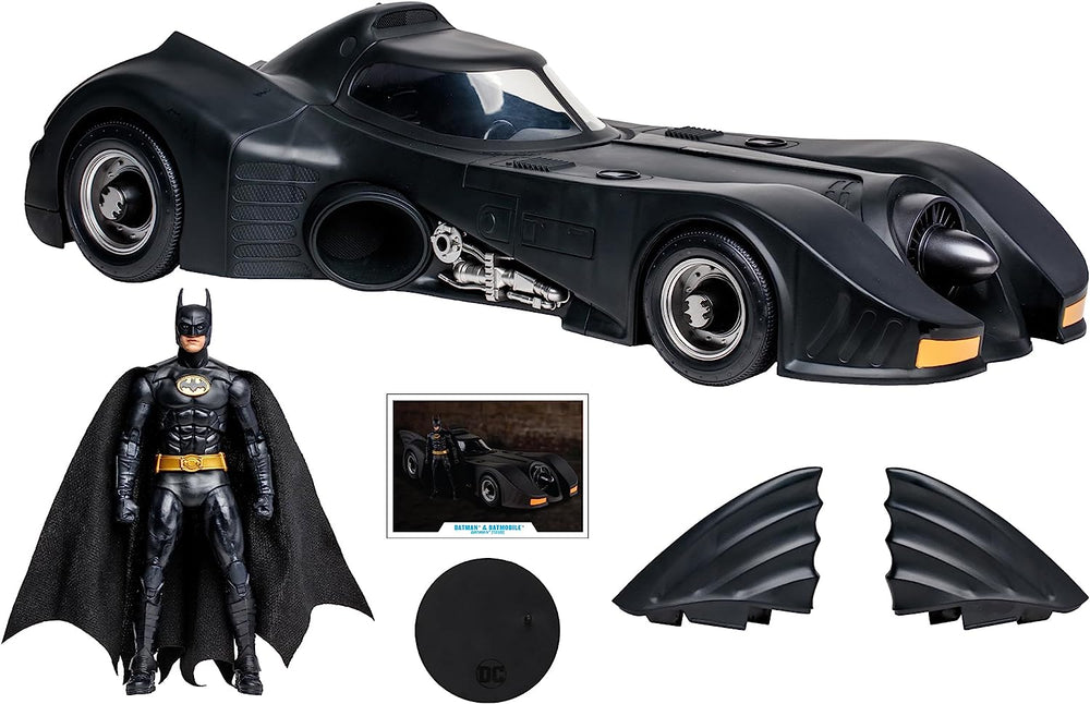 DC Multiverse Batman 1989 7 Inch Scale Action Figure - Batman & Batmob ...
