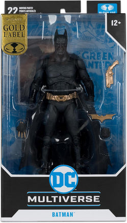 DC Multiverse Batman Begins 7 Inch Action Figure Exclusive - Fear Toxin Batman Gold Label