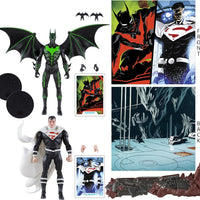 DC Multiverse Batman Beyond 7 Inch Action Figure 2-Pack - Batman Beyond Vs Justice Lord Superman