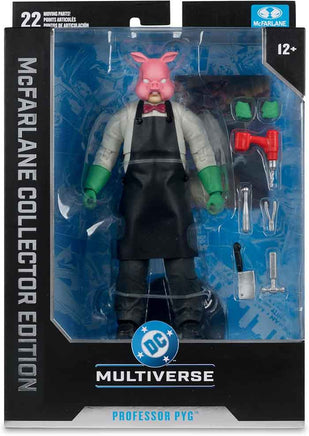 DC Multiverse Batman 7 Inch Action Figure Collector Edition - Professor Pyg (Black Apron)