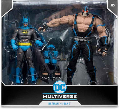 DC Multiverse Batman Knightfall 7 Inch Action Figure 2-Pack - Batman vs Bane