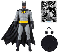 DC Multiverse Batman Knightfall 7 Inch Action Figure - Batman (Black & Grey)