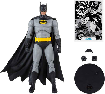 DC Multiverse Batman Knightfall 7 Inch Action Figure - Batman (Black & Grey)