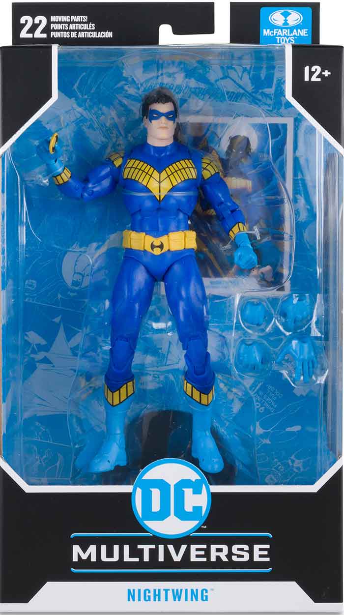Nightwing (Batman Knightfall) DC Multiverse (McFarlane Toys) in doos | Old School Toys Nightwing (Batman Knightfall) DC Multiverse (McFarlane Toys) in doos | Old School Toys