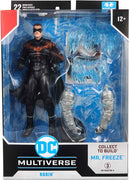 DC Multiverse Batman & Robin 7 Inch Action Figure BAF Mr. Freeze - Robin