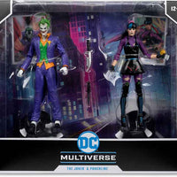 DC Multiverse Batman 7 Inch Action Figure - The Joker & Punchline