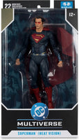 DC Multiverse Batman V Superman Dawn of Justice 7 Inch Action Figure - Superman (Heat Vision)