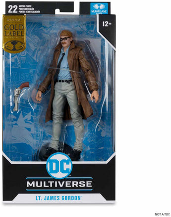 DC Multiverse Batman Year One Part 4 7 Inch Action Figure Exclusive - Lt. James Gordon Gold Label