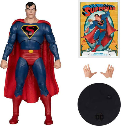 DC Multiverse Classic Animation 1940 7 Inch Action Figure - Superman