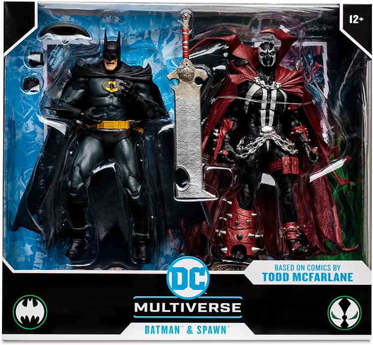 DC MULTIVERSE Batman & Spawn フィギュアセット Amazon.com: McFarlane Toys - DC Multiverse Batman & Spawn