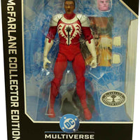 DC Multiverse Collector 7 Inch Action Figure Darkstars Rising Exclusive - Darkstars Platinum