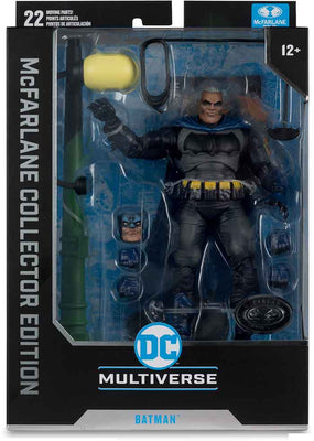 DC Multiverse Collector Edition 7 Inch Action Figure The Dark Knight Returns Exclusive - Batman Darker Suit Platinum