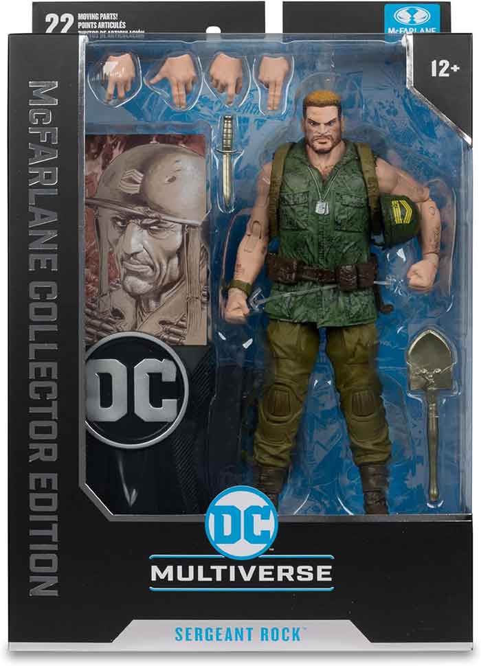 DC Multiverse Collector Edition 7 Inch Action Figure Wave 5 - Sergeant Rock (DC Classic)