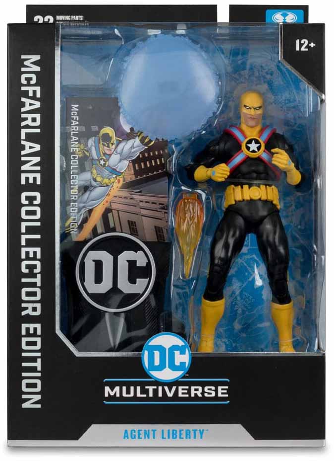 DC Multiverse Collector Edition 7 Inch Action Figure Wave 6 Exclusive - Agent Liberty