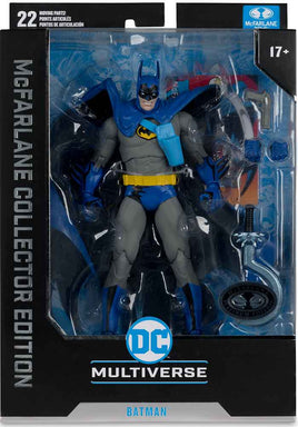DC Multiverse Collector 7 Inch Action Figure Wave 10 Exclusive - Batman Year Two Platinum