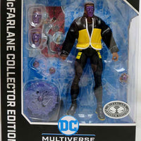 DC Multiverse Collector 7 Inch Action Figure Wave 11 Exclusive - Mister Terrific Platinum