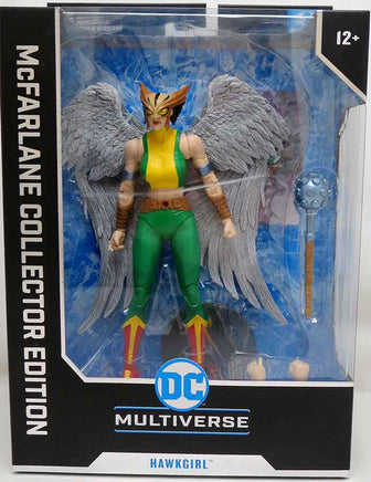 DC Multiverse Collector 7 Inch Action Figure Wave 11 - Hawkgirl (Grey Wings)