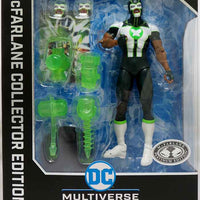 DC Multiverse Collector 7 Inch Action Figure Wave 8 Exclusive - Green Lantern (Simon Baz) Platinum