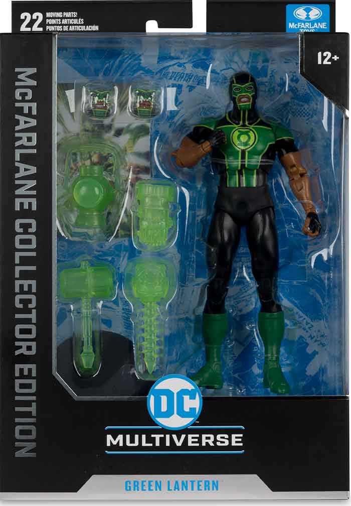 DC Multiverse Collector 7 Inch Action Figure Wave 8 - Green Lantern (Simon Baz)