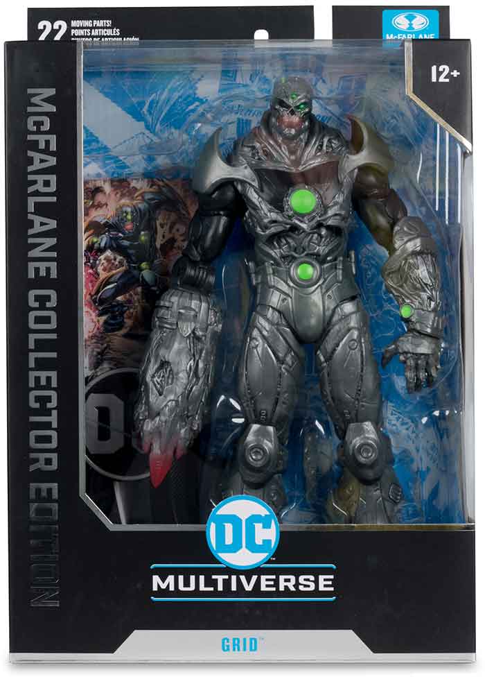 DC Multiverse Collector 7 Inch Action Figure Wave 8 - Grid (Forever Evil)